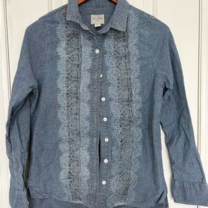 Guess Denim Blue Lacey Shirt